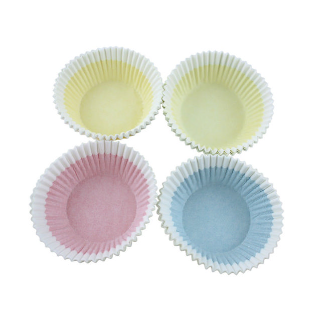 ZENKER 100PCS BAKING CUPS 7CM/3CM 4 ΔΙΑΦΟΡΕΤΙΚΑ ΧΡΩΜΑΤΑ