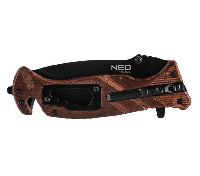 NEO 6 IN 1 SURVIVAL FOLDING KNIFE 22CM