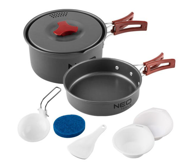 NEO 7 IN 1 CAMPING TRAVEL UTENSILS 