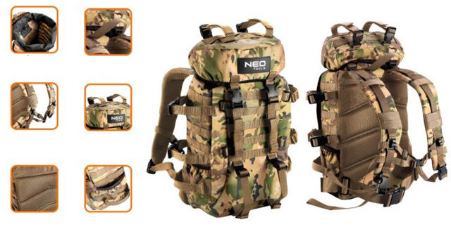 NEO CAMO OUTDOOR BACKPACK 30L