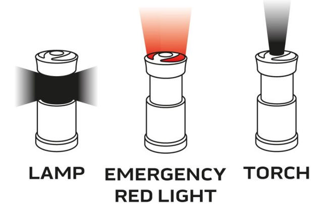 NEO 3 IN 1 CAMPING LED LAMP 3XAA 200LM 