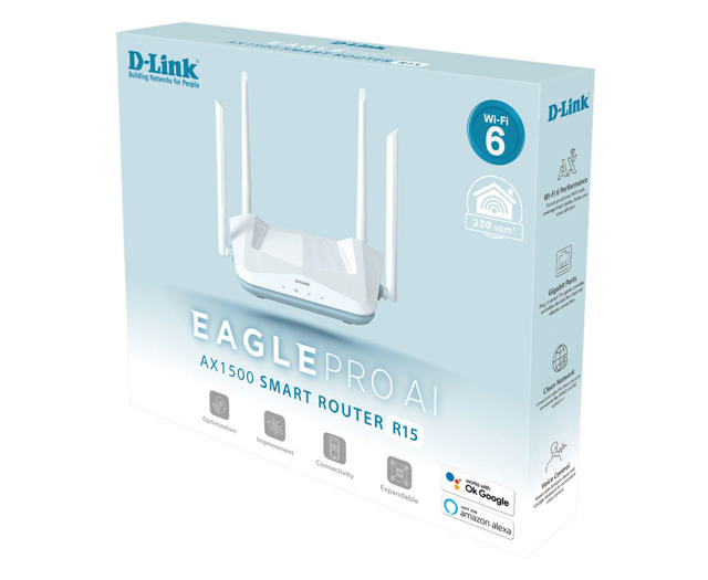 D-LINK WI-FI 6 SMART ROUTER AD RANGE EXTENDER BUNDLE