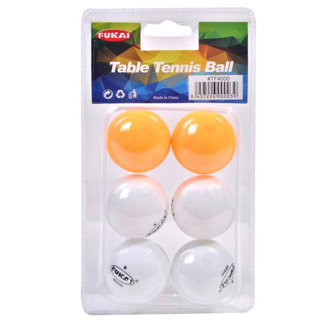 PING PONG BALLS 6PCS