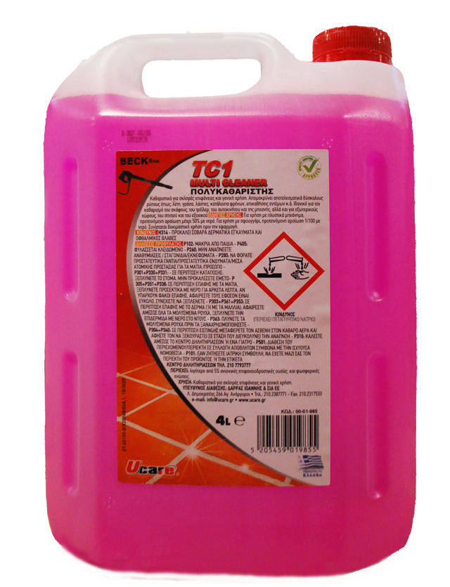 BECK LINE TC1 MULTIPURPOSE CLEANER 4L