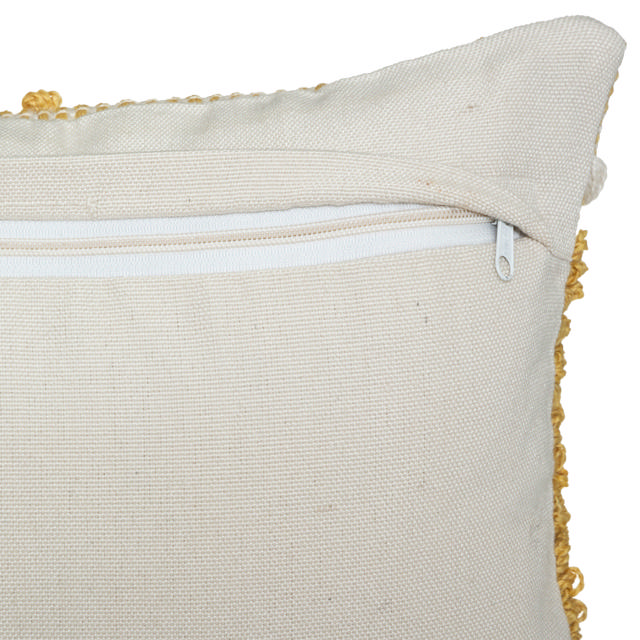 CUSHION ROW 30X50CM YELLOW