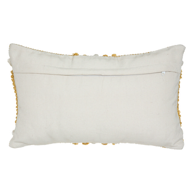 CUSHION ROW 30X50CM YELLOW