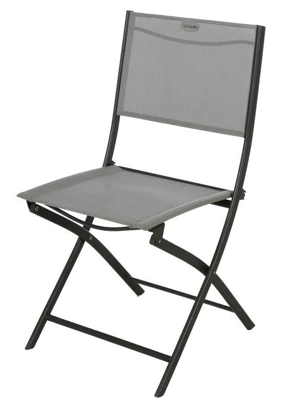 HESPERIDE MODULA FOLDABLE CHAIR - PEBBLE/GRAPH