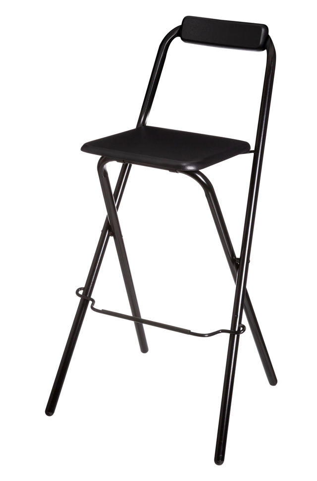 LOUNA BAR CHAIR - BLACK