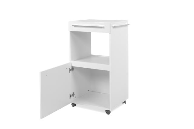 PALMA TROLLEY 45X95X45CM WHITE