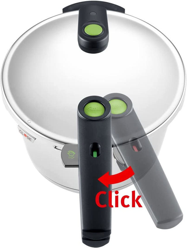 FISSLER VITAQUICK PRESSURE COOKER WITH STEAMER 4.5L