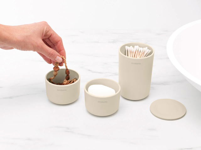 BRABANTIA RENEW STORAGE POT SET OF 3