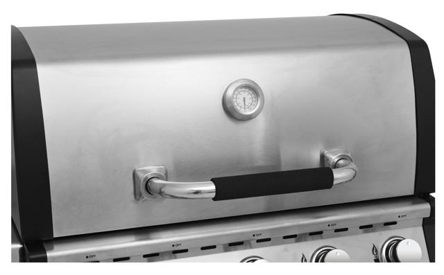 UNIMAC ΨΗΣΤΑΡΙΑ ΥΓΡΑΕΡΙΟΥ INOX BBQ PREMIUM LINE 5+1+1 24.5KW