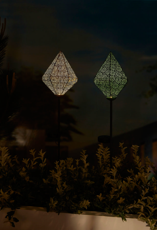 LUXFORM LIGHTING TYANA STICKLIGHT SOLAR 6LM ORIENTAL