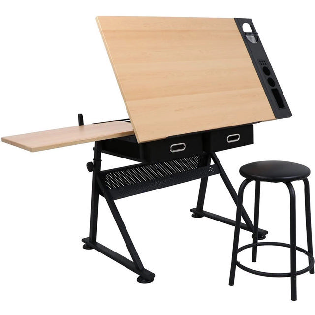 SINOART DRAWING TABLE WITH STOOL 60X86CM