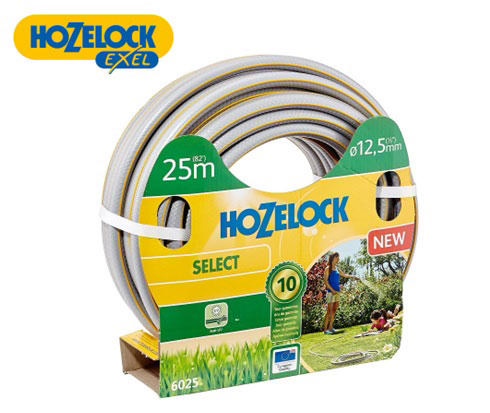 HOZELOCK 25M 1/2 WATER HOSE SELECT PREMIUM