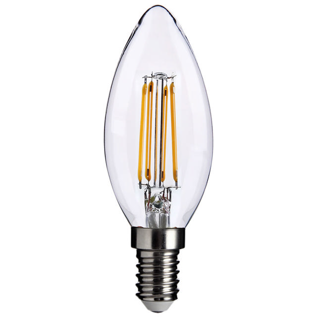 SUNLIGHT 'FILAMENT' LED 4W C35 LAMP E14 470LM 2700K CLEAR