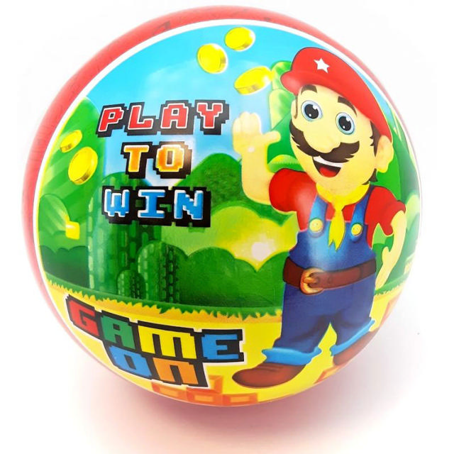 SUPER MARIO STAR GAME ON BALL 23CM