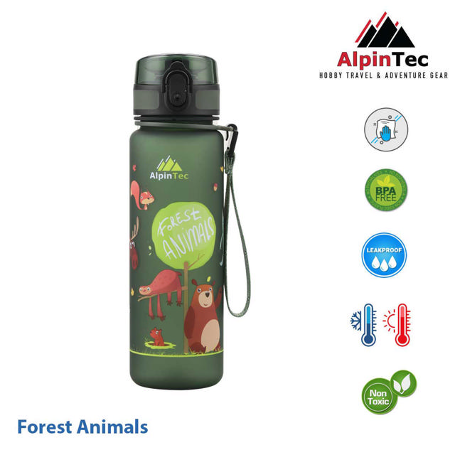 ALPIN TEC KIDS BOTTLE FOREST 500ML