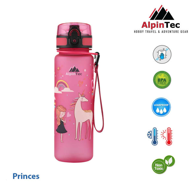 ALPIN TEC KIDS BOTTLE PRINCESS 500ML