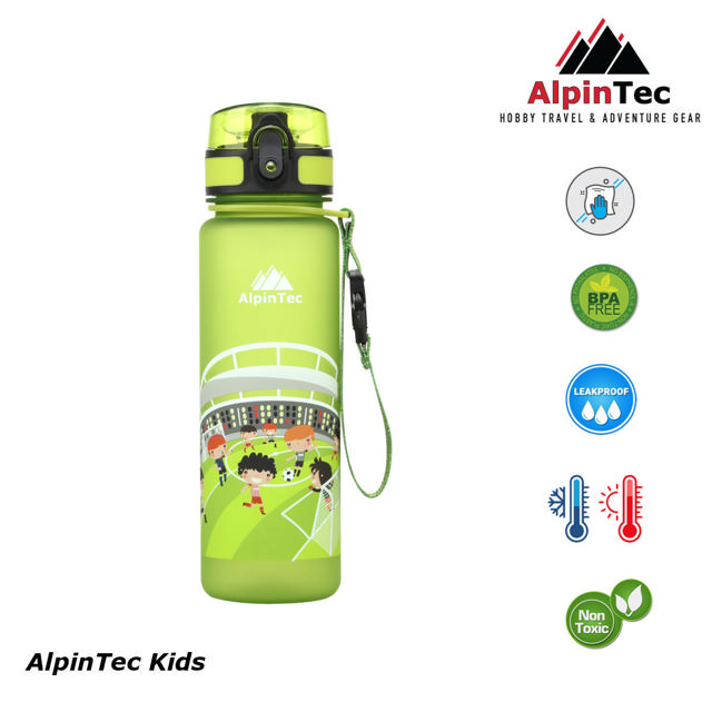 ALPIN TEC KIDS BOTTLE FOOTBALL 500ML