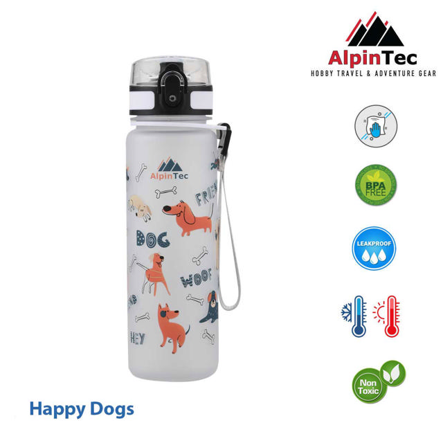 ALPIN TEC MOOD BOTTLE DOGS 500ML