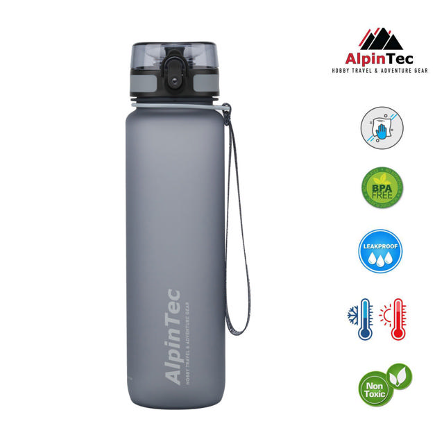 ALPIN QUEST BOTTLE GREY 1000ML