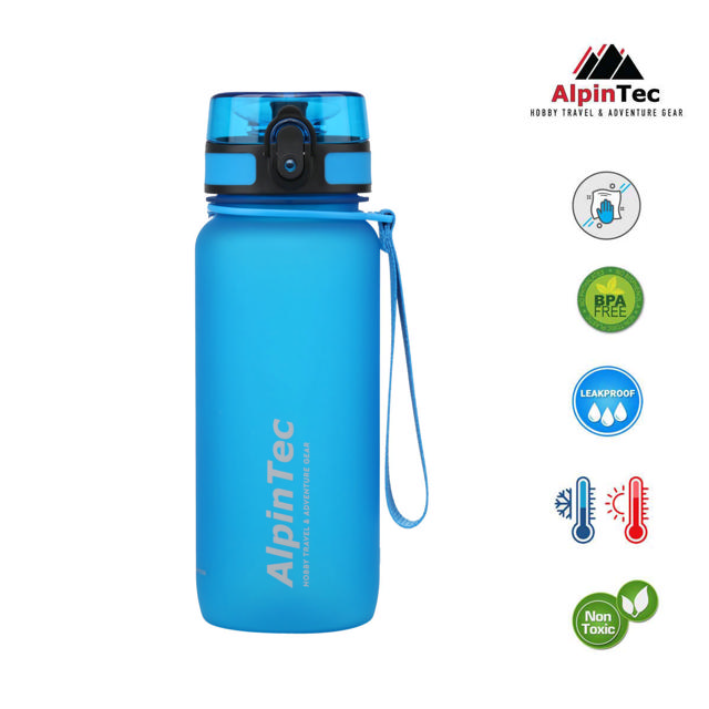 ALPIN TEC BOTTLE BLUE 650ML