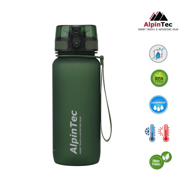 ALPIN TREK BOTTLE D.GREEN 650ML