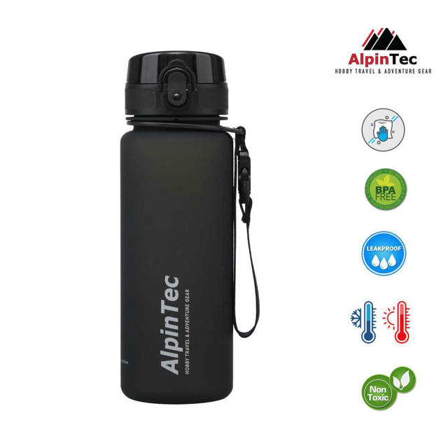 ALPIN TEC BOTTLE BLACK 650ML