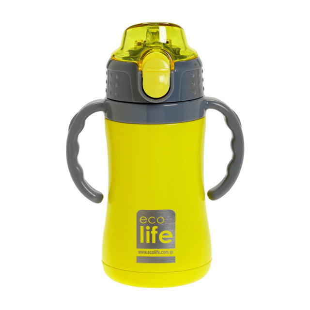 ECOLIFE KIDS THERMOS YELLOW 300ML