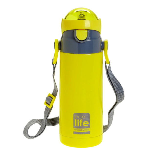 ECOLIFE KIDS THERMOS YELLOW 400ML