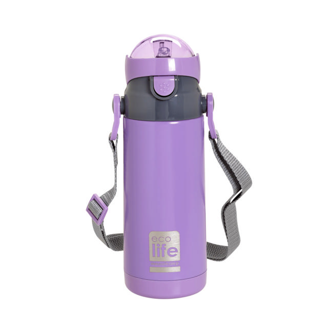 ECOLIFE KIDS THERMOS LILAC 400ML