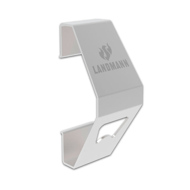 LANDMANN STAINLESS STEEL BOTTLE OPENER WITH MAGNET INOX