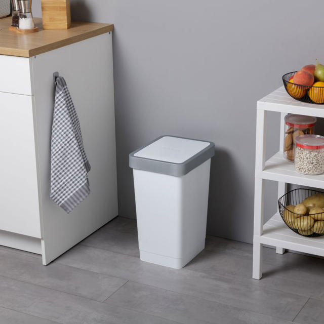 TATAY SWING DUSTBIN SMART 25L ΑΣΠΡΟ