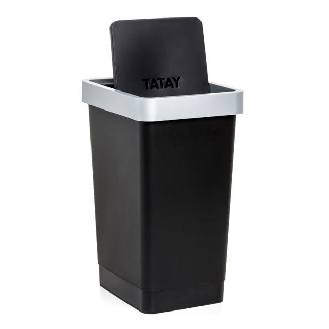 TATAY SWING DUSTBIN SMART 25L BLACK