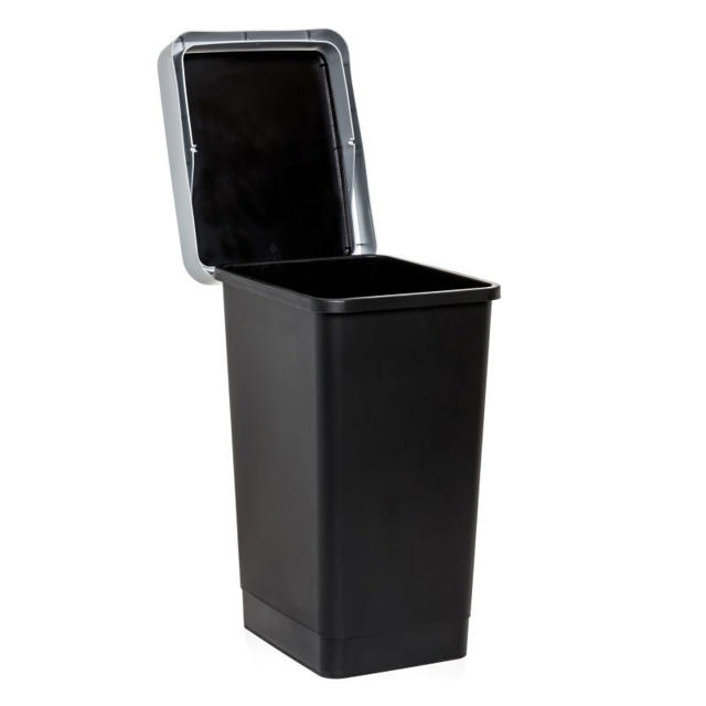 TATAY SWING DUSTBIN SMART 25L BLACK