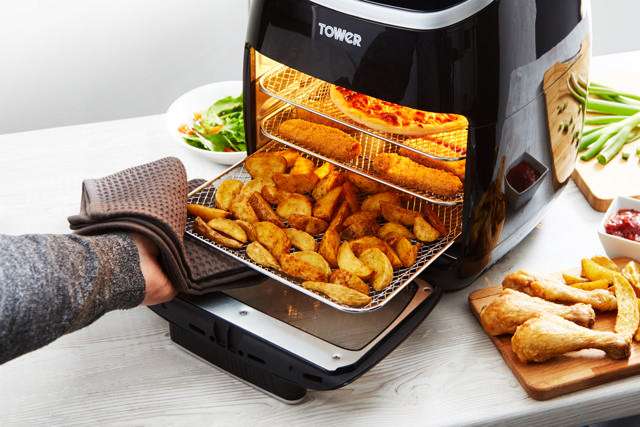 TOWER T17038 XPRESS 5-IN-1 MANUAL AIR FRYER 11L 2000W