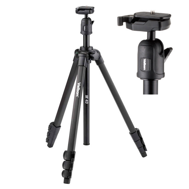 VELBON M43 TRIPOD WITH BALL HEAD