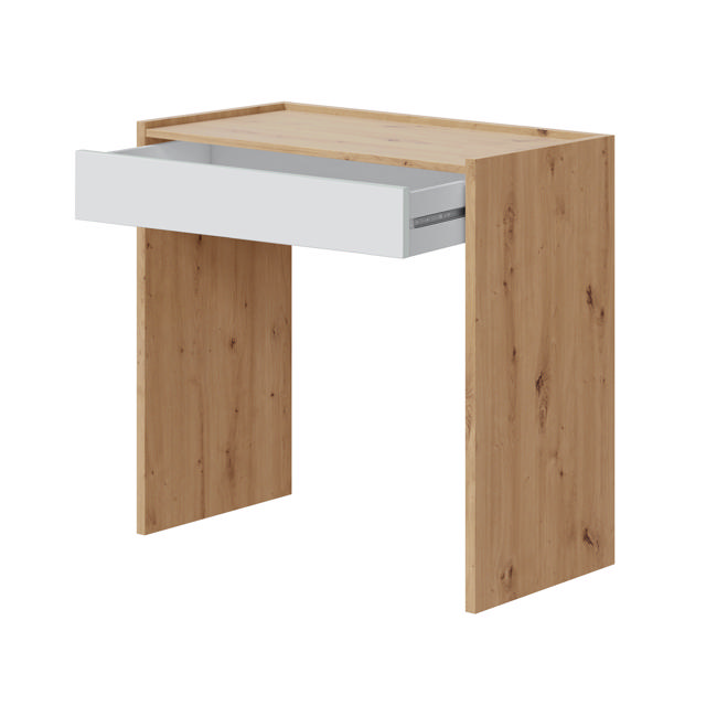 FORES NOA DESK 77X82X40CM OAK/WHITE 