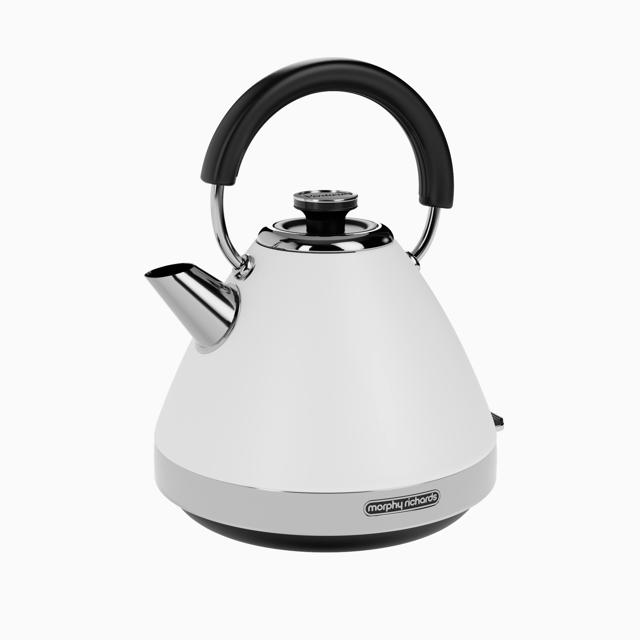 MORPHY RICHARDS 100134 VENTURE PYRAMID KETTLE WHITE 1.5L