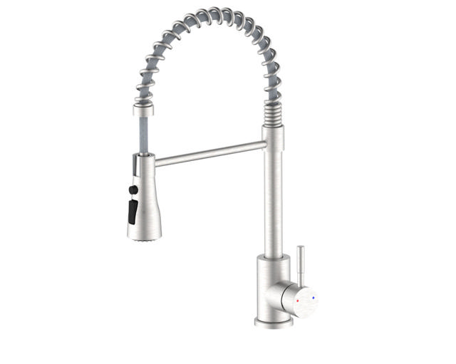 IDROBRIC KITCHEN MIXER MONTREAL STAINLESS STEEL