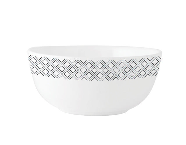 LARAH CEREAL BOWL 12.5CM BLACK/GREY CO