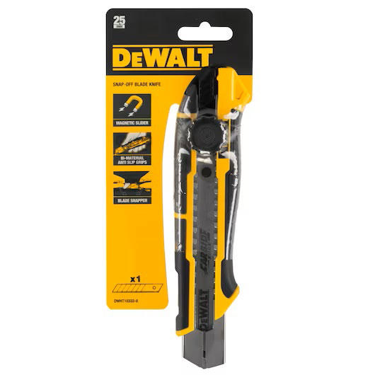 DEWALT 25MM SNAP/OFF KNIFE THUMB WHEEL