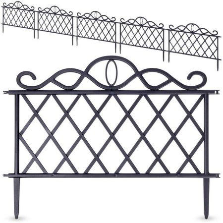 GARDEN FENCE PP 5PCS 48XH34CM