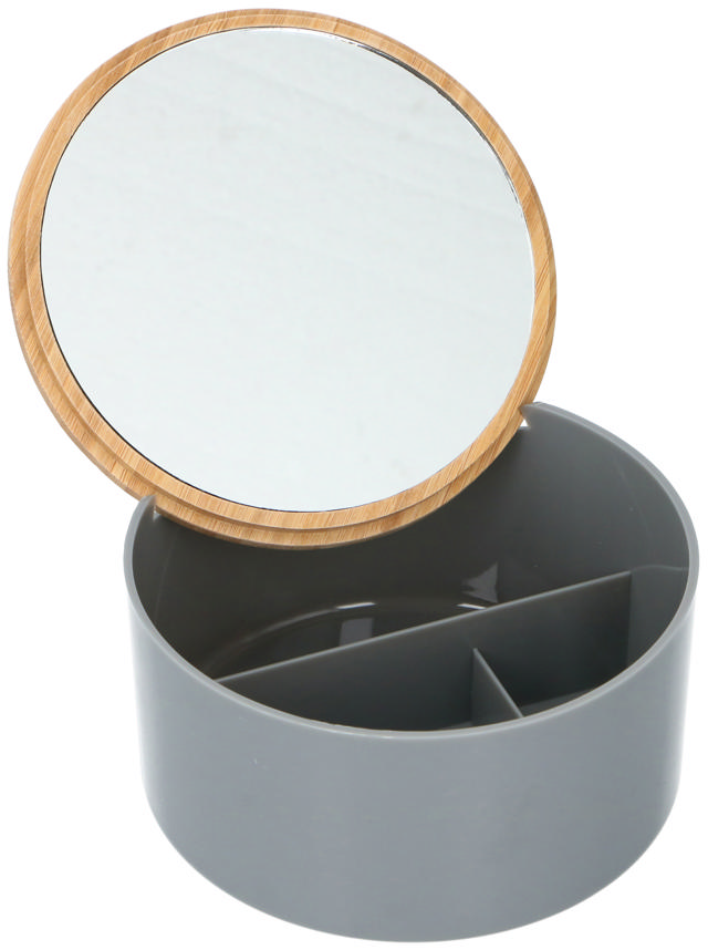 ALPINA COSMETIC ORGANIZ WITH MIRROR 13X7CM