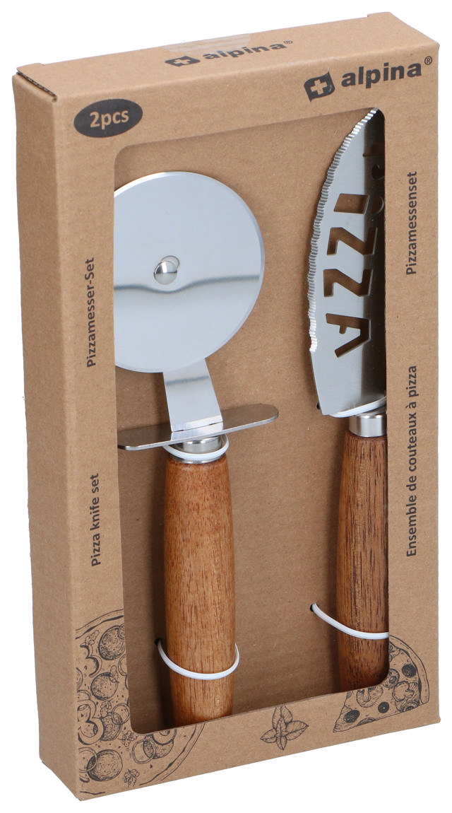 ALPINA PIZZA KNIFE SET 2PCS