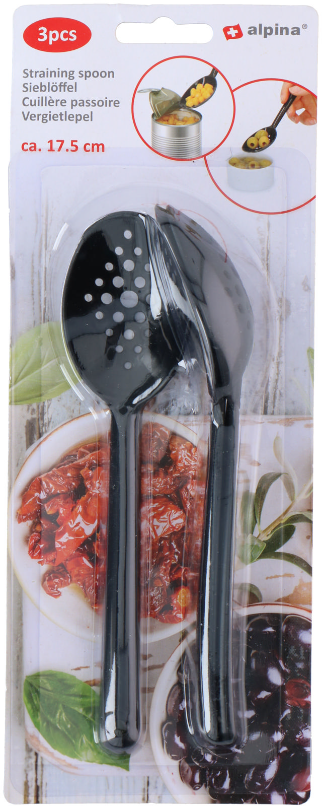 ALPINA STRAINING SPOON 3PCS