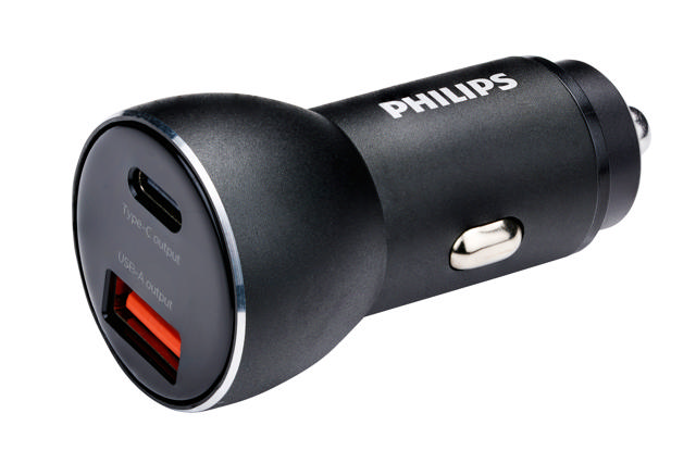 PHILIPS CAR CHARGER USB A+C