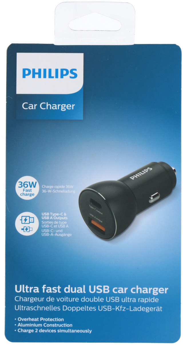 PHILIPS CAR CHARGER DLP2521/03