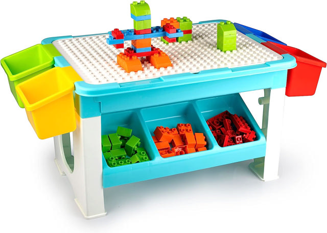 EDDY TOYS BUILDING BLOCK TABLE 69PCS